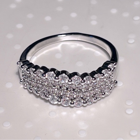 Multilayer Wave Diamond Ring - Picture 9 of 9